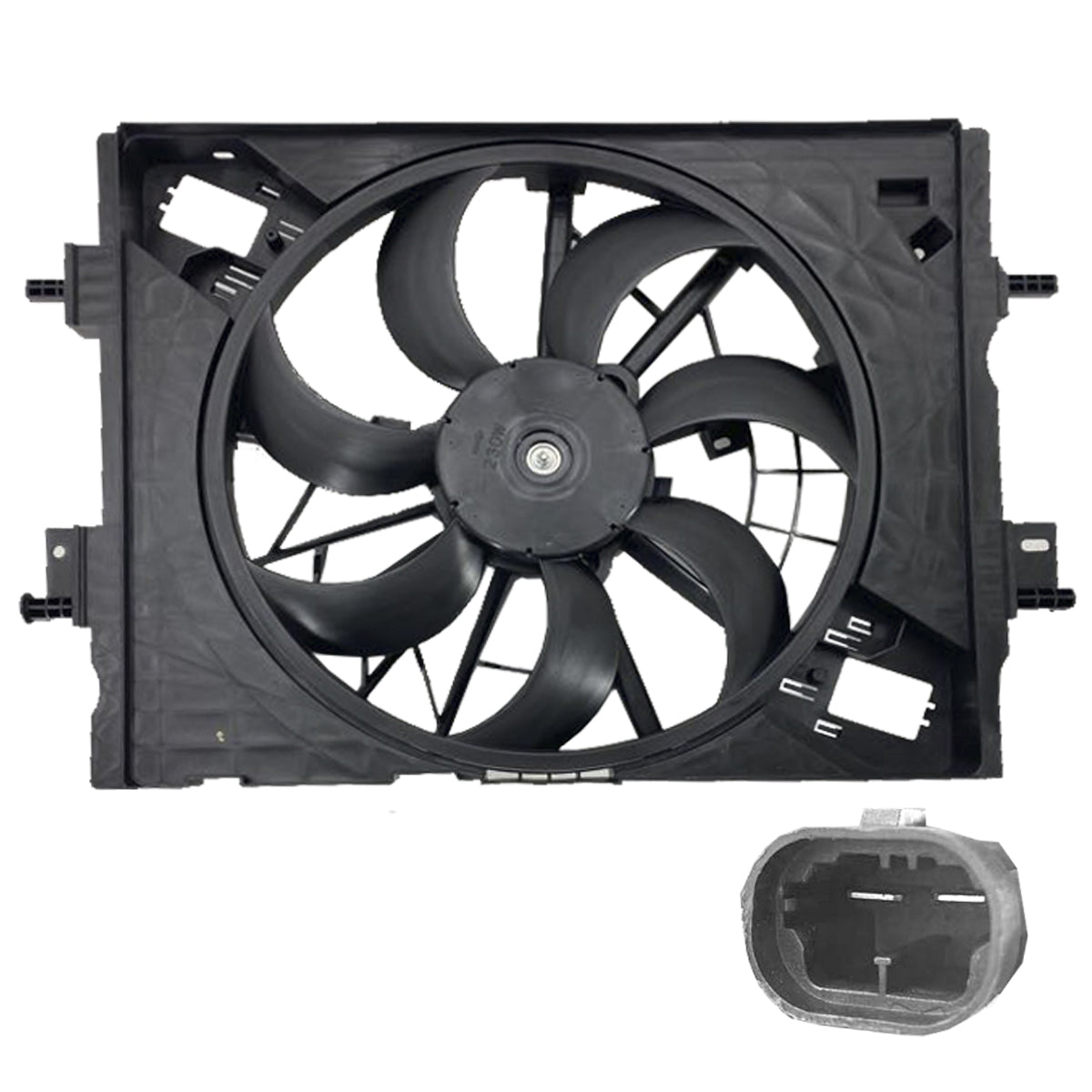 MOTOVENTILADOR VERSA 20-24 L4 1.6L P/RAD SENCILLO COMPLETO 2 PIN CN