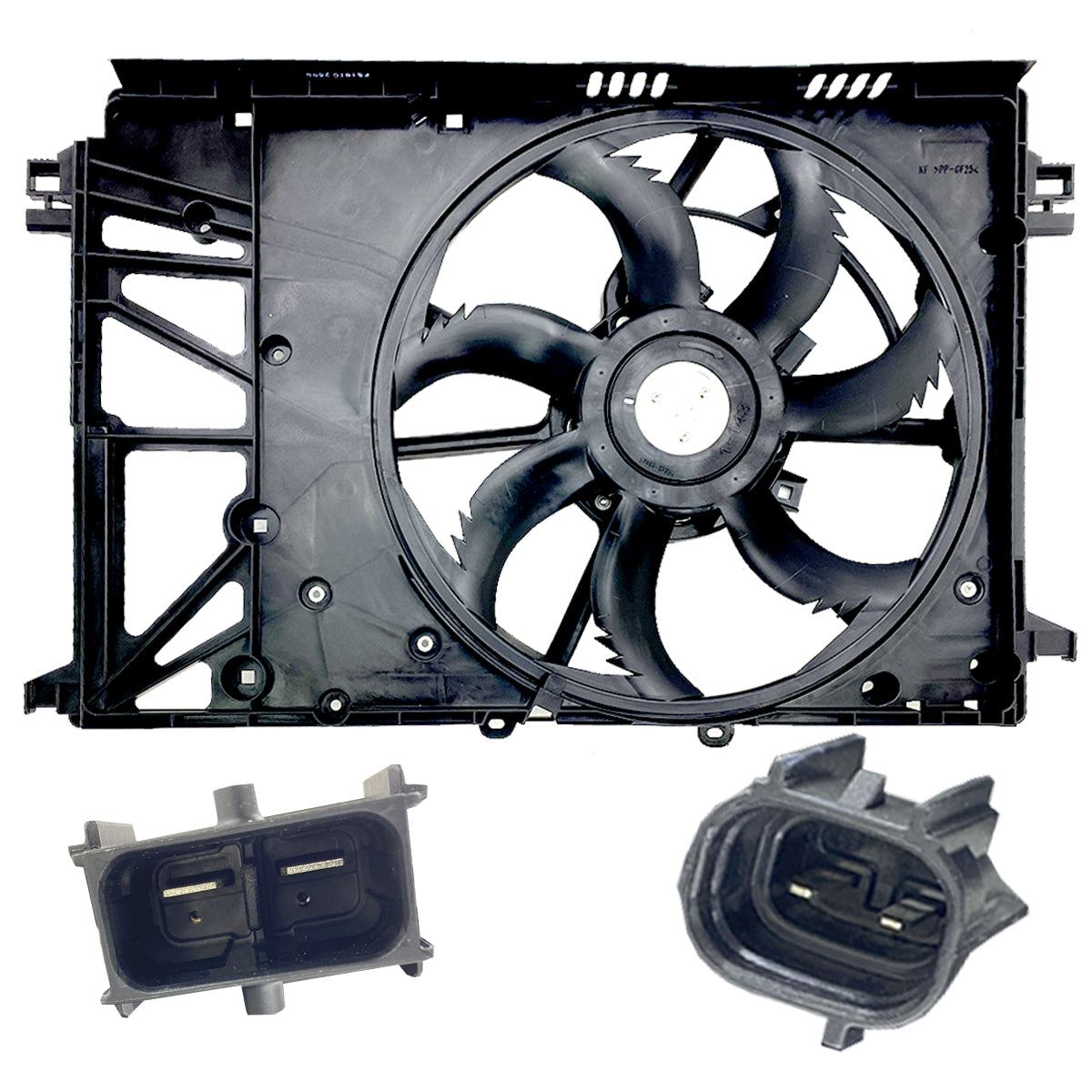 MOTOVENTILADOR CAMRY 18-23 L4 2.5L HYBRID P/RAD SENC COMPLET 2 Y 2 PIN CN