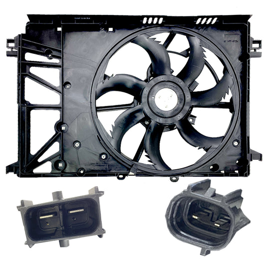 MOTOVENTILADOR CAMRY 18-23 L4 2.5L HYBRID P/RAD SENC COMPLET 2 Y 2 PIN CN