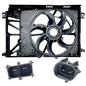 MOTOVENTILADOR CAMRY 18-23 L4 2.5L HYBRID P/RAD SENC COMPLET 2 Y 2 PIN CN