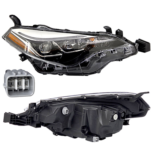 FARO COROLLA 17-19 SE LEDS R CN