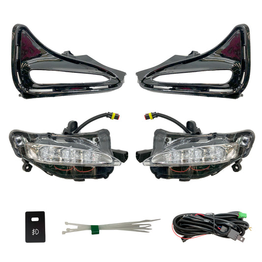 FARO NIEBLA COROLLA 17-19 LE LEDS C/PARRILLA JUEGO CN