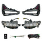 FARO NIEBLA COROLLA 17-19 LE LEDS C/PARRILLA JUEGO CN