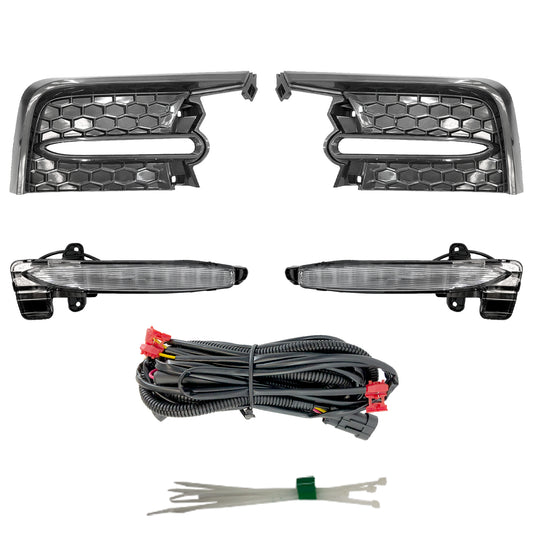 FARO NIEBLA COROLLA 20-23 SE LEDS C/PARILLAS JUEGO CN