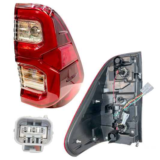 CALAVERA HILUX 21-24 LEDS R CN
