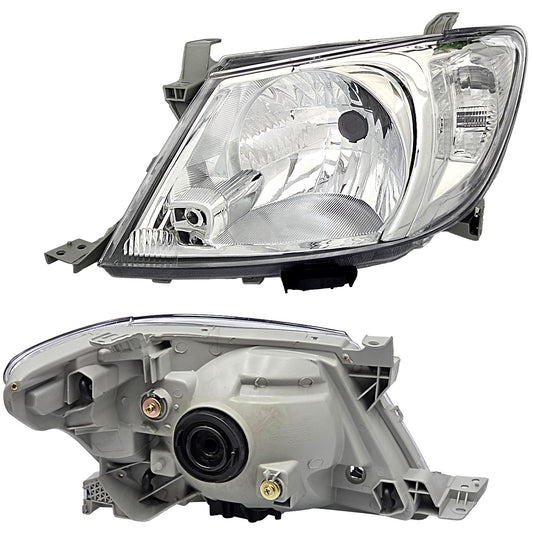 FARO HILUX 09-11 CUART BCO L CN