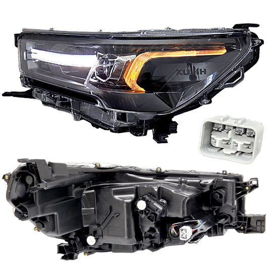 FARO HILUX 21-24 LED GRIS L CN