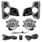 FARO NIEBLA HILUX 19-20 ROCCO/ REVO C/PARRILLA NEGRA FILO GRIS JUEGO CN