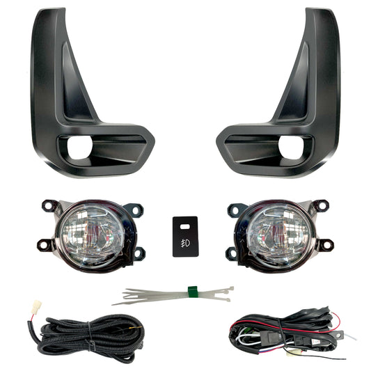 FARO NIEBLA HILUX 22-23 LED C/PARRILLA JUEGO CN