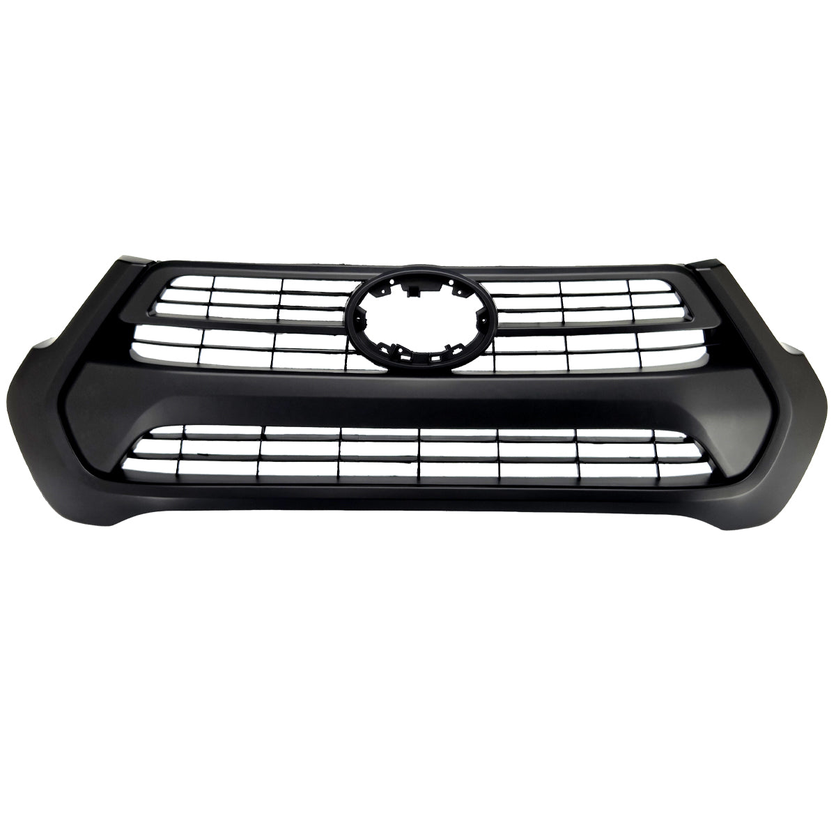 PARRILLA HILUX 21-25 C/ MOLD NEGRA MATE