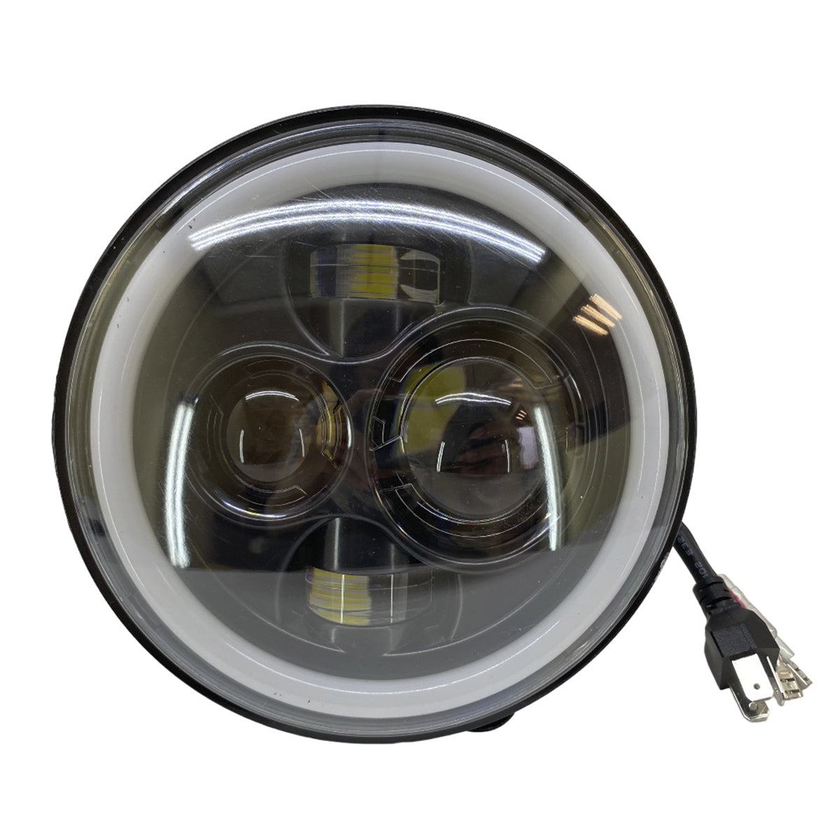 FARO UNIVERSAL LEDS CON LUPA 7 PULGADAS C/OJO ANGEL