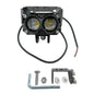 FARO UNIVERSAL 2 LEDS CON LUPA TIPO SPOT DOBLE 30 W