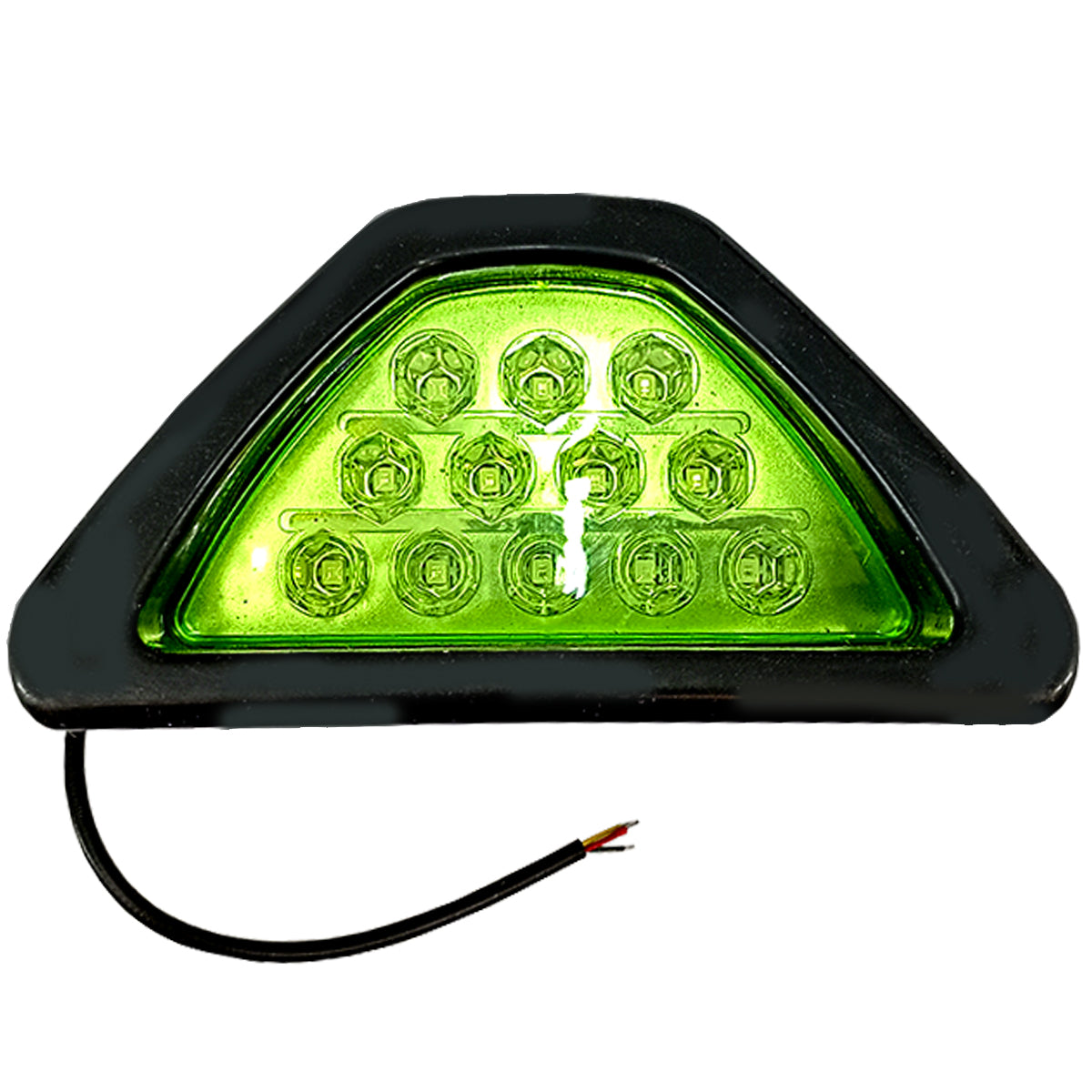FARO UNIVERSAL 12 LEDS TRAS FRENO LUZ VERDE