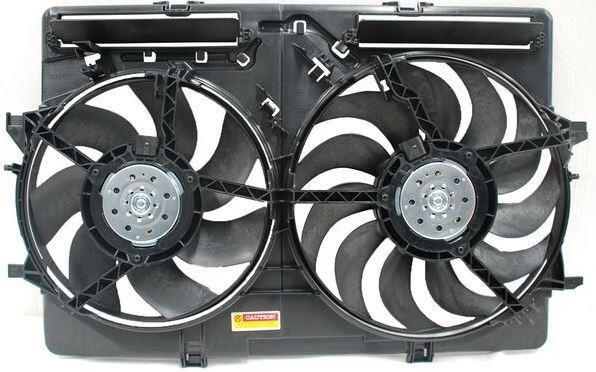 MOTOVENTILADOR AUDI A4 09-16/ A5 08-11/ A6 12-14 1.8/2.0 LT P/RADIADOR P/ AIRE ACONDICIONADO COMPLETO
