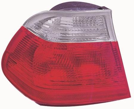 CALAVERA BMW SERIE 3 1999 AL 2001 4 PTS EXTERIOR BLANCO/ ROJO ( TYC ) IZQ