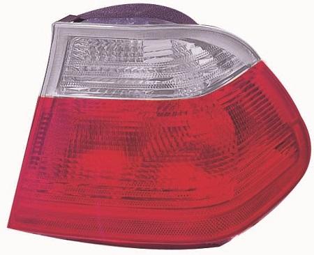 CALAVERA BMW SERIE 3 1999 AL 2001 4 PTS EXTERIOR BLANCO/ ROJO ( TYC ) DER