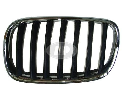 PARRILLA BMW X5 07-10 CROMO LINEAS NEGRO L