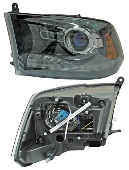 FARO RAM PU 13 -18 NEGRO C/LUZ DIA L