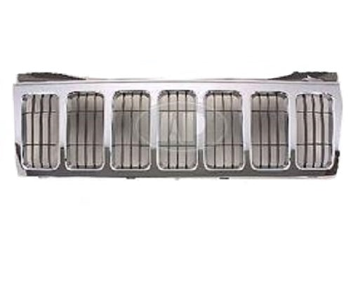 PARRILLA GRAND CHEROKEE 08-10 CROMO C/MARCO