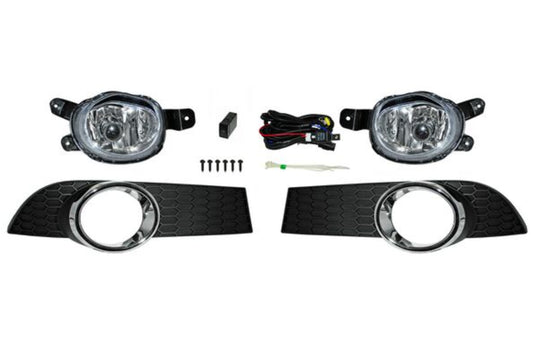 FARO NIEBLA AVEO 12-17 C/PARRILLA C/BASE JUEGO CN