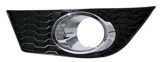 PARRILLA FASCIA AVEO 17.5-19 C/HOYO P/FARO C/BISEL CROMO L CN