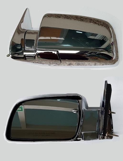 ESPEJO SUBURBAN / SILVERADO 92-98 MANUAL CROMO L