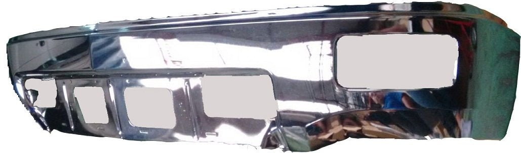 DEFENSA DELANTERA CHEV PU 14-16 CROMO C/HOYO P/SENS