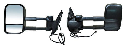 ESPEJO CHEV PU 07-13 2500/3500 / SUBURBAN 06-10 ELECTRICO C/DESEMPAÑANTE TELESCOPICO TEXT 5PIN L