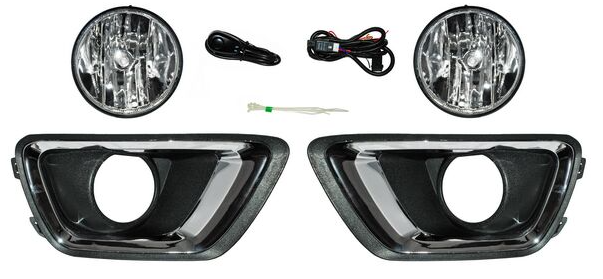 FARO NIEBLA COLORADO 16-20 C/PARRILLA FILO CROMO JUEGO CN