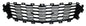 PARRILLA CRUZE 16-18 LT INF MOLDURA NEGRA