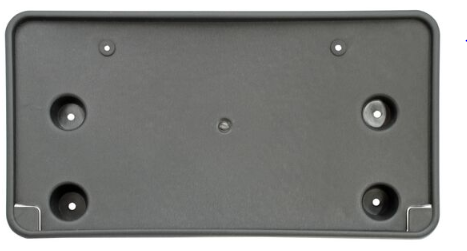 PORTA PLACA DEL TRAVERSE 13-17