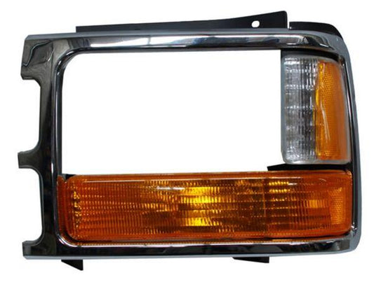 BISEL DAKOTA 91-96 CROMO C/CUARTOS FARO GRANDE L