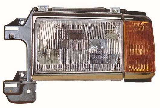 FARO FORD 87-91 FILO CROMO L