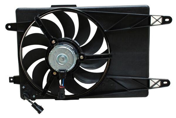 MOTOVENTILADOR FIESTA 03-07/ ECOSPORT 04-12 P/RADIADOR SENCILLO COMPLETO