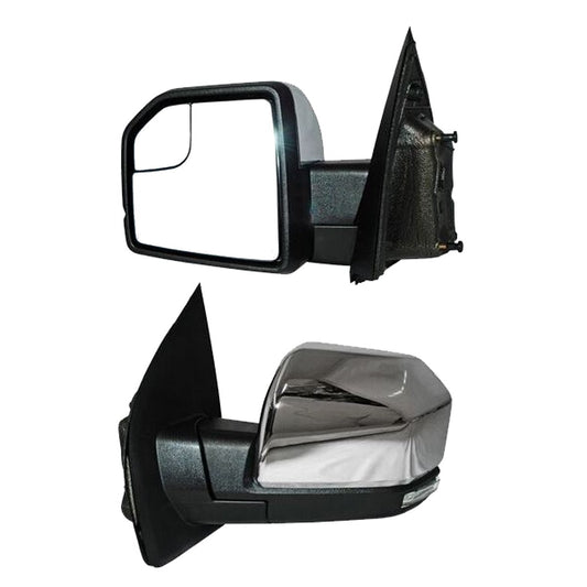 ESPEJO LOBO 15-20 ELECTRICO C/DESEMPAÑANTE C/DIRECC C/LUZ INF LED C/MEMORIA AUTOAB C/PUNTO CIEGO CROMO 15PIN L