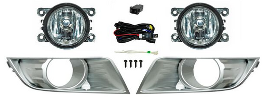 FARO NIEBLA RANGER 17-19 C/PARRILLA PLATA JUEGO CN