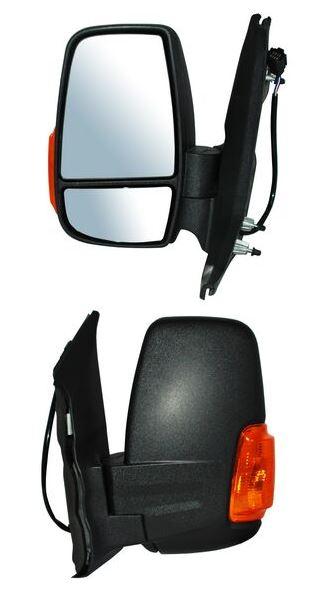 ESPEJO TRANSIT 14-23 ELECTRICO C/DIRECC AMBAR AUTOAB 8PIN L