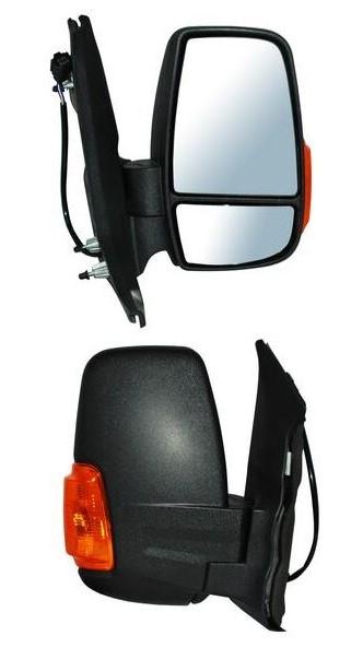 ESPEJO TRANSIT 14-23 ELECTRICO C/DIRECC AMBAR AUTOAB 8PIN R