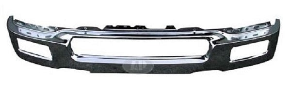 DEFENSA DELANTERA LOBO 04-07 CROMO C/HOYOS RECTANG