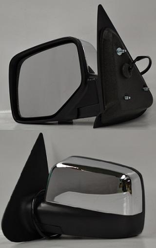 ESPEJO RANGER 05-09 ELECTRICO CROMO 3PIN L