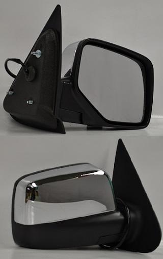 ESPEJO RANGER 05-09 ELECTRICO CROMO 3PIN R