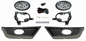 FARO NIEBLA CRV 17-19 C/PARRILLA FILO CROMO JUEGO CN