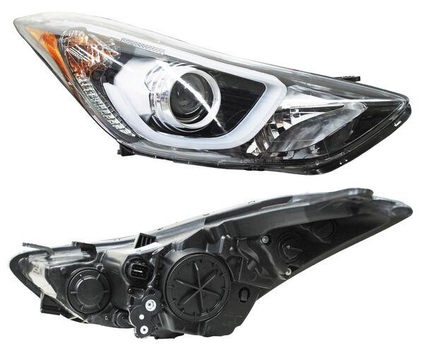 FARO ELANTRA 2015-2016 ( TYC ) RH LEDS