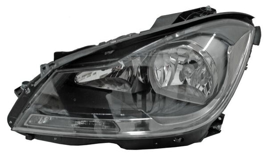 FARO MERCEDES BENZ CLASE C 12-14 S/LUPA NEGRO L