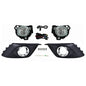FARO NIEBLA MAZDA 3 14-16 C/PARR ARO CROMO JGO CN