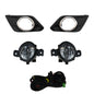 FARO NIEBLA XTRAIL 15-17 C/PARRILLA FILO CROMO JUEGO CN