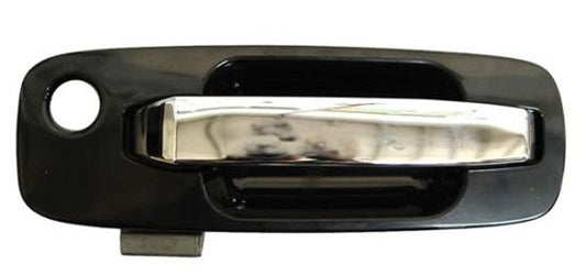 MANIJA EXTERIOR XTRAIL 02-07 DELANTERA NEGRA/CROMO L