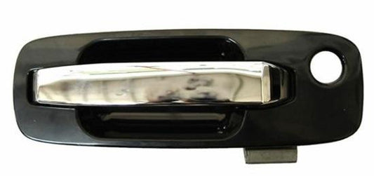 MANIJA EXTERIOR XTRAIL 02-07 DELANTERA NEGRA/CROMO R