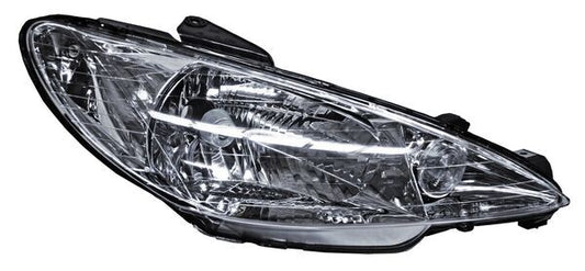 FARO PEUGEOT 206 2001-2009 LISO 1 FOCO ( TYC ) RH