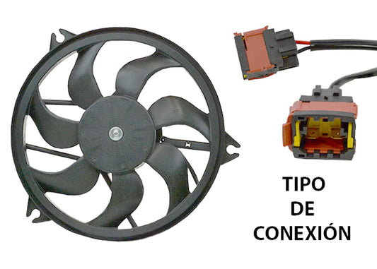 MOTOVENTILADOR PEUGEOT 206 01-05 CN